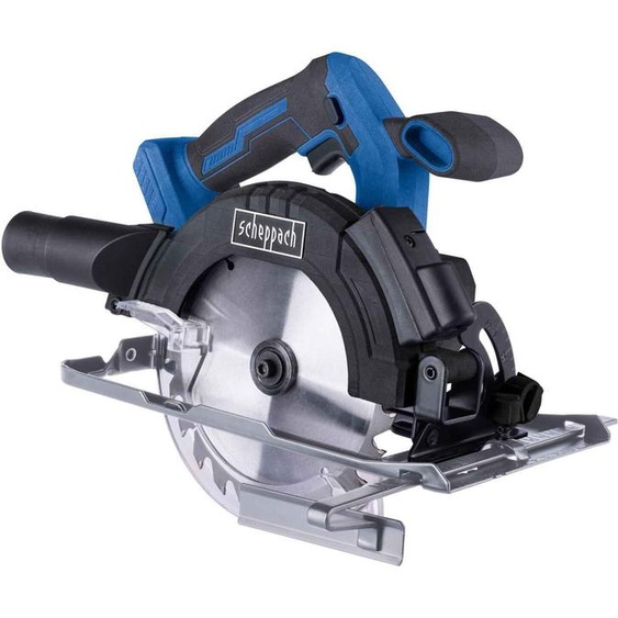 Scheppach Scie circulaire portative sans fil C-HCS165-X | Ø 165 mm | 4300 min-1 | profondeur de coupe 53 mm à 90° / 39 mm à 45° | démarrage progressif | 20V IXES | accessoires inclus