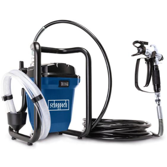 Scheppach - Station de Peinture ACS3000 - Système de peinture par pulvérisation - Airless - 750W - 207bar - Rayon 7,6m - Débit 1,1L/min - Légère et