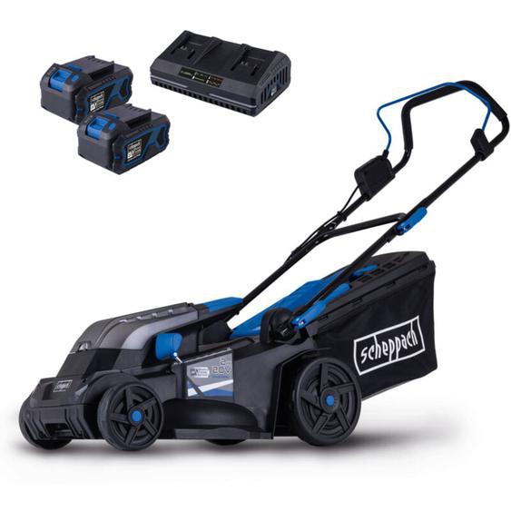 Tondeuse à gazon sans fil BC-MP380-X – ixes 20 v – Largeur de coupe 38 cm – Hauteur de coupe réglable sur 6 niveaux – Jardins 450 - 500 m² –