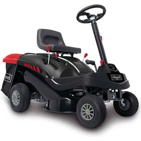 Scheppach Tondeuse autoportée à essence MR224-61 | 6,8 CV | Largeur de coupe 61cm | Réglage en hauteur 5 positions | Démarrage électrique | 150 L | 4X marche avant / 1x marche arrière