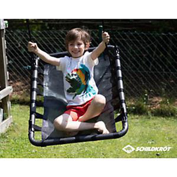 SCHILDKRÖT Balançoire nid doiseau,(L)600 x (P)1020 mm, noir