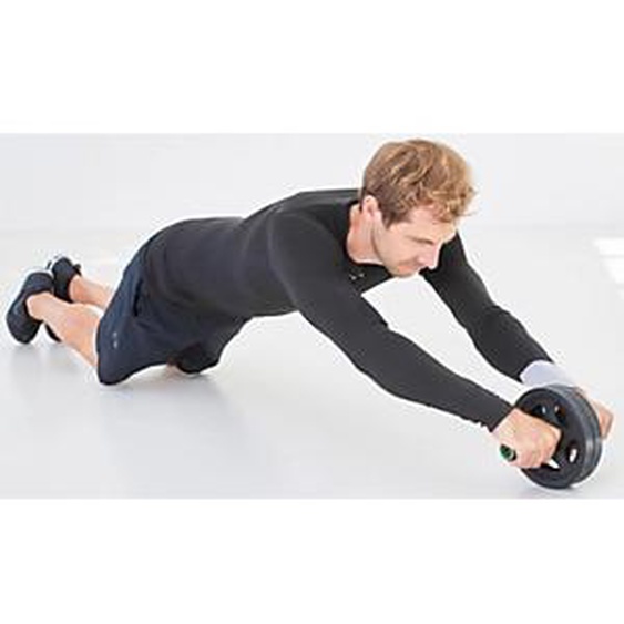 SCHILDKRÖT Roue abdominale / AB-Roller, noir/vert