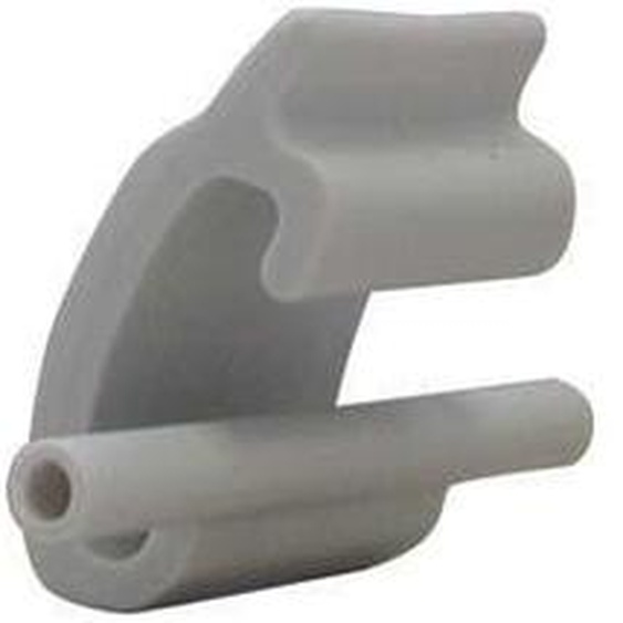 Schuch Agrafes de fermeture de rechange Gris