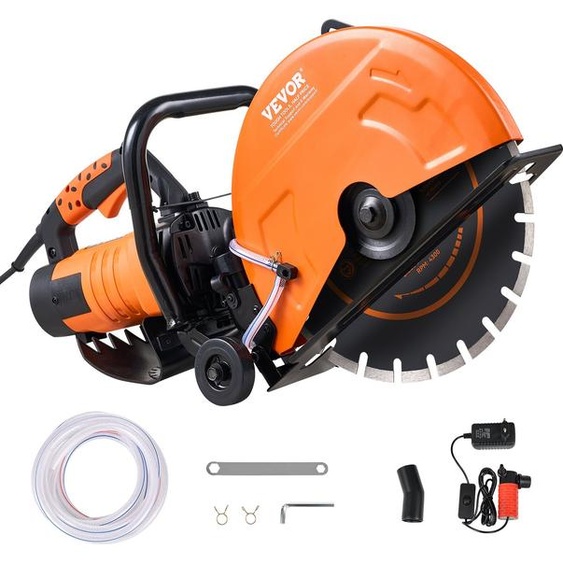 scie à béton 2800W Tronçonneuse à pavés Tronçonneuse à béton 356mm