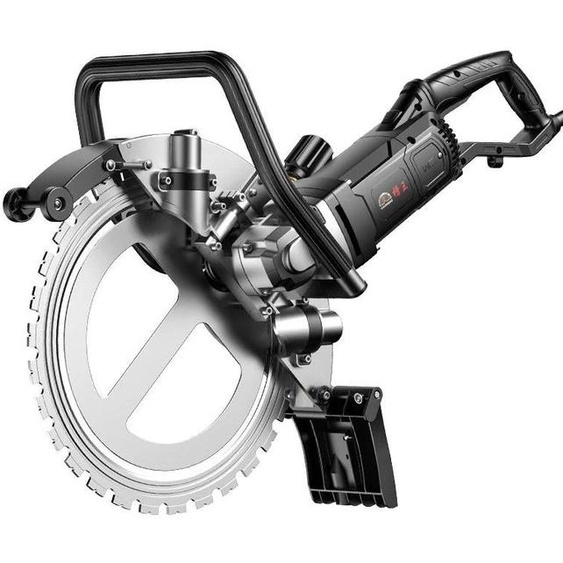 Scie à béton - Scie circulaire à main - 4 500 W - Lame de 31 cm - Profondeur de coupe de 29 cm - 2 700 tr/min - Prise UE 220 V
