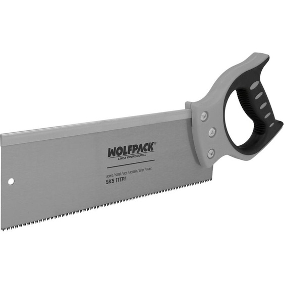 Scie à côtes bimatériaux 300 mm / 12 pouces Scie de charpentier, scie de menuisier, scie à côtes, scie à bois, plastique, etc.