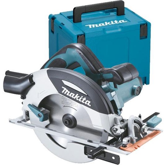 Scie circulaire 1400 W 190 mm en coffret MAKPAC 4 MAKITA HS7101J
