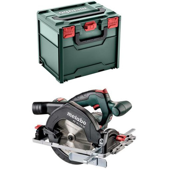 Scie circulaire 18V KS 18 LTX 57 (sans batterie ni chargeur) + coffret METABOX 340 - METABO - 601857840