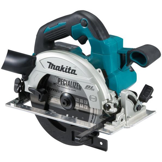 Scie circulaire 18V Makita LXT D 165mm + 2 batteries Makstar 5Ah + chargeur en coffret MAKPAC - MAKITA - DHS660RTJ