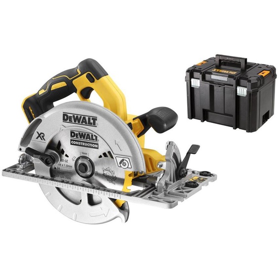 Scie circulaire 18V (sans batterie ni chargeur) en coffret TSTAK - DEWALT - DCS572NT-XJ