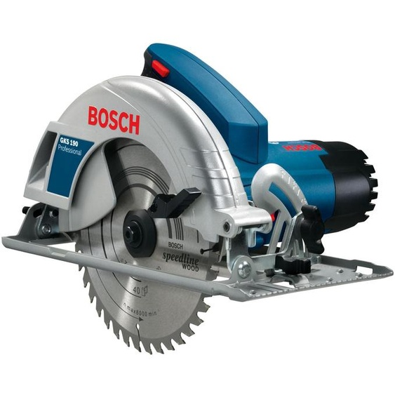 Scie circulaire à fil 1 400 W, lame de 190 mm, BOSCH Professional GKS190
