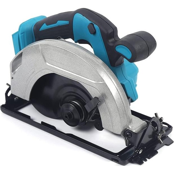 Scie circulaire à main sans fil Scie à bois Scie 178mm pour batterie 18V 4500 tr/min Outil de coupe du bois
