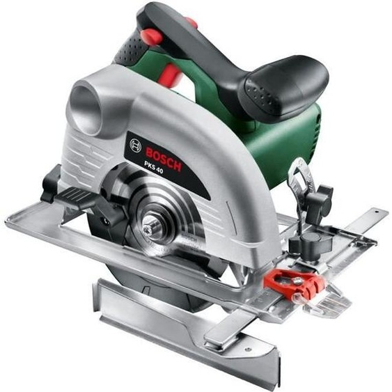 Scie circulaire Bosch, PKS 40, 850W, Coupe droite et en onglet, Profondeur de coupe 40mm