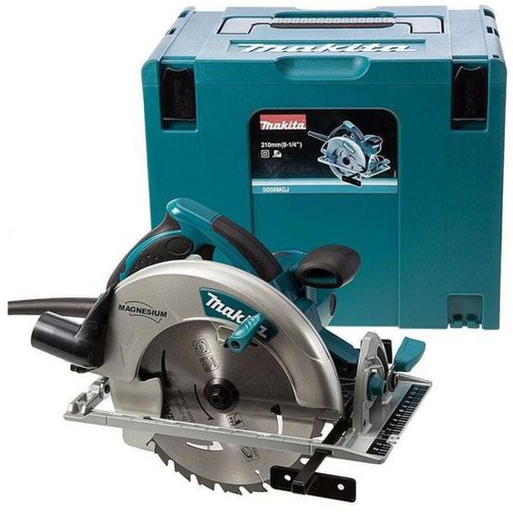 Makita - Scie circulaire 5008MGJ - 1800 w - ø 210 mm - En coffret MakPac