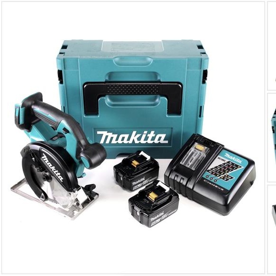 Scie circulaire métallique sans fil DCS551RTJ Tension 18 V Capacité 5 Ah Lame de scie Ø 150 mm Profondeur de coupe 0 degré 57,5 mm Vitesse de rotation 3900 tr/min Alésage 20 mm