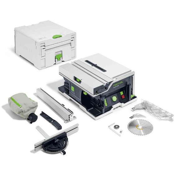 Scie circulaire sur table 2x18V CSC SYS 50 EBI-Basic (sans batterie ni chargeur) - FESTOOL - 576820