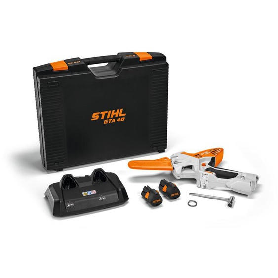 Scie de jardin 21,6V GTA 40 15cm 1/4 P + 2 batteries AS 2 + 1 chargeur AL 5-2 + mallette - STIHL - GA04-011-6910