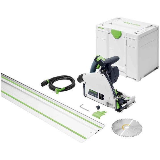 Scie plongeante 1500 W TS 60 KEBQ-Plus-FS + Systainer SYS3 FESTOOL 577417
