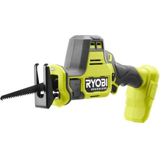 Scie Sabre RYOBI Brushless 18V, Compacte, 0-3000 cp/min, Course 16 mm, Capacité Bois 90 mm