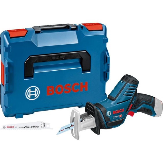 Scie sabre 12V GSA 12V-14 Professional (sans batterie ni chargeur) en coffret L-Boxx BOSCH 060164L905