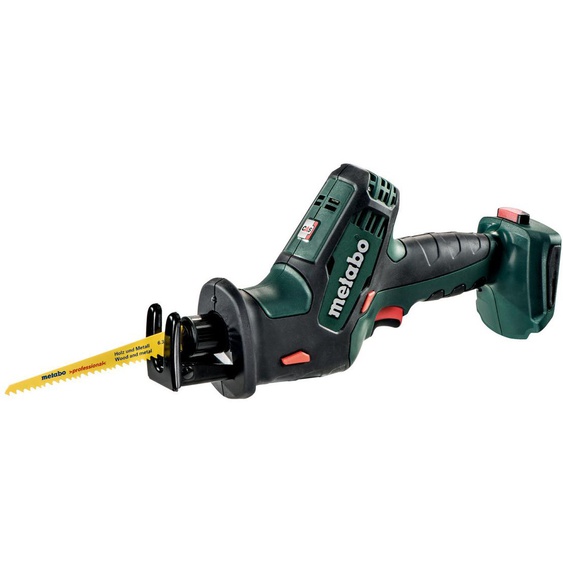 Scie sabre 18V SSE 18 LTX Compact (sans batterie ni chargeur) + coffret metaBOX 145 - METABO - 602266840