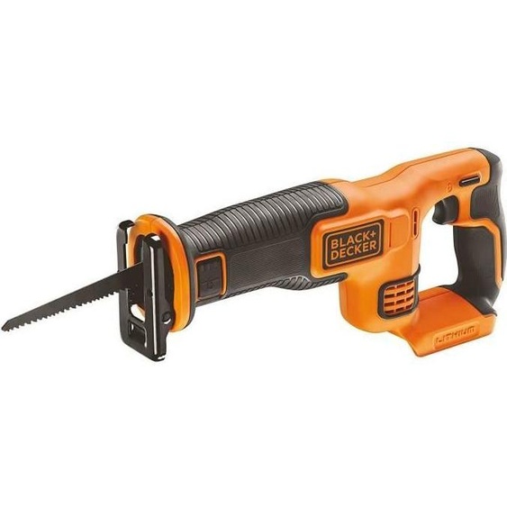 Scie Sabre sans Fil BLACK+DECKER BDCR18N-XJ, 18V, Course 22mm, Avec Lame, Sans Batterie