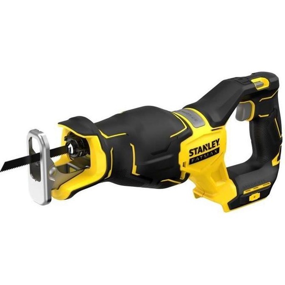 Scie Sabre sans Fil Stanley Fatmax, 18V, Brushless, SFMCS310B-XJ, Course 29 mm, Sans Batterie