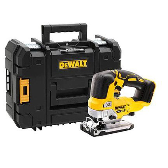 Scie sauteuse Brushless XR 18V (sans batterie ni chargeur) + coffret TSTAK - DEWALT - DCS334NT-XJ