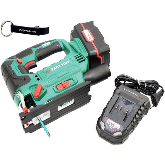 Scie sauteuse pendulaire sans fil PARKSIDE® 20 V PSTDA 20-Li / avec batterie (4 Ah) et chargeur (2,4 A)