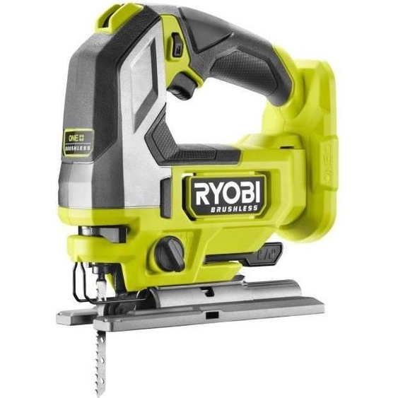 Scie sauteuse - RYOBI - Pendulaire - Brushless - 18V - 800-3 400 cp/min - 135 mm dans le bois - Course de lame 25 mm