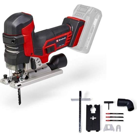 Scie sauteuse sans fil brushless 18 V – TP-JST 18/135 Li BL – coupe bois 135 mm – poignée en T – Professional