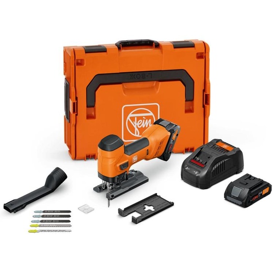 Scie sauteuse sans fil FEIN F-IRON Jig 26 AS, kit 2 x 4 Ah | 71360562000