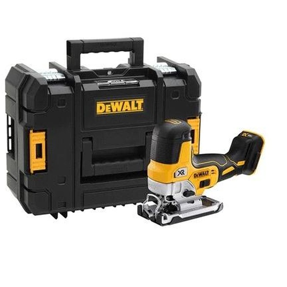 Scie sauteuse XR 18V à prise par le corps (sans batterie ni chargeur) + coffret TSTAK DEWALT DCS335NT-XJ