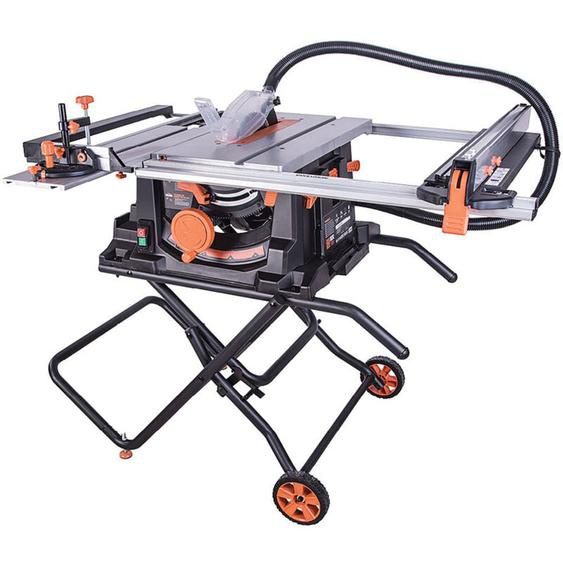 Scie sur table 255mm Evolution RAGE5-S avec lame multi-matériaux
