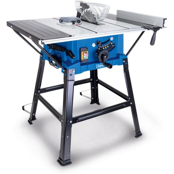 Scie sur table HS110 – 230 v – 2000 w – Scie circulaire sur table – Hauteur de coupe 87 mm – Diamètre de lame hw ø 254 mm – Laser – Avec protecteur