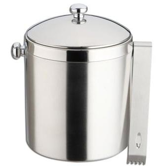 Seau à glaçons 1 l et pince