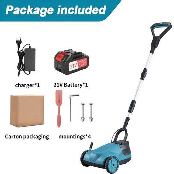Taille-haie - 700 W - Sans fil - 6 500 tr/min - Diamètre de coupe : 21 cm