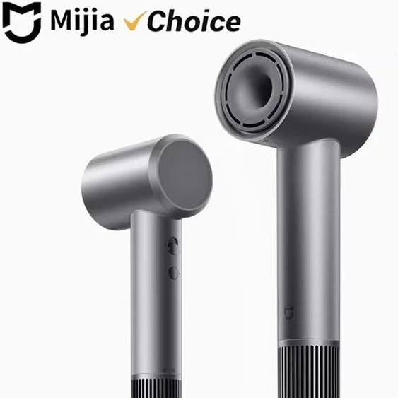 Sèche-cheveux haute vitesse Mijia H501, ions négatifs, soin des cheveux, 110000 tr/min (avec adaptateur EU), vitesse du vent 62 m/s, 1600 W, séchage rapide