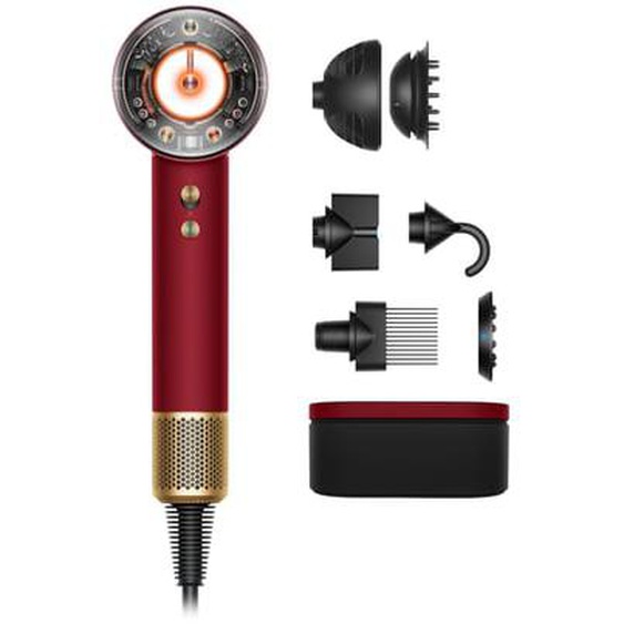 Sèche cheveux Supersonic Nural rouge et or Edition St Valentin