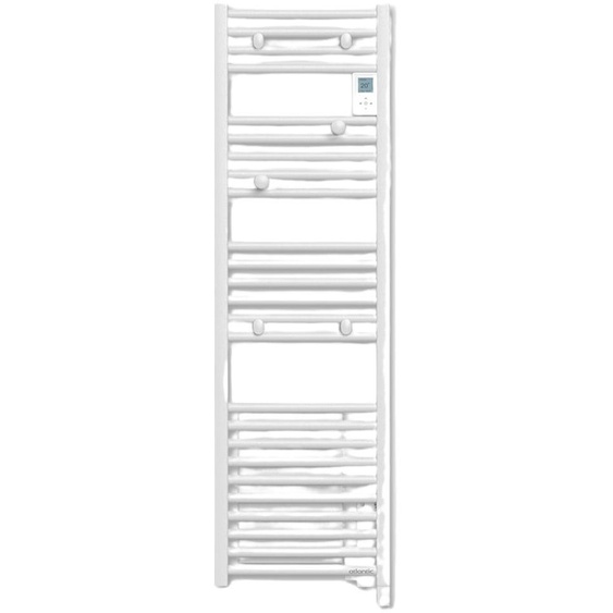 Sèche-serviette 1500 W DORIS DIGITAL ETROIT soufflant blanc brillant ATLANTIC 851265