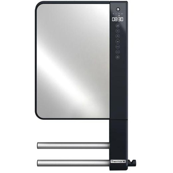 Sèche-serviettes électrique miroir ILLICO 3 avec soufflant 800+1000W - THERMOR - 491374