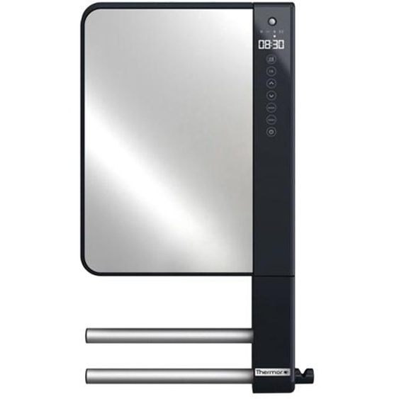 Sèche-serviettes électrique miroir ILLICO 3 avec soufflant 800+1000 W THERMOR 491374
