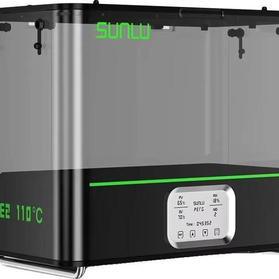 Sécheur de filaments, jusquà 110℃, séchage et démarrage efficaces, E2 Noir, prise EU