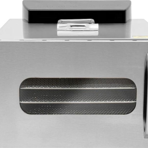 Séchoir à aliments, 6 niveaux, température réglable, argenté