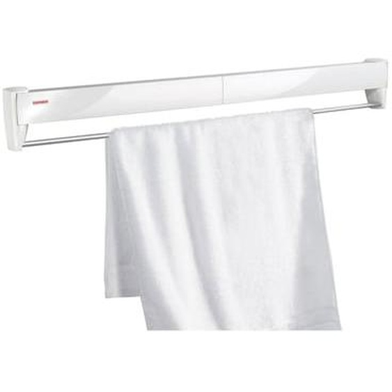 Séchoir à linge mural Télégant 100 blanc 103 cm