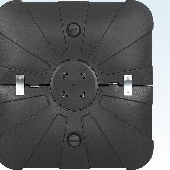 Sekey Pied de parasol pour parasol de feuillage, après remplissage deau ou de sable jusquà 140-170KG