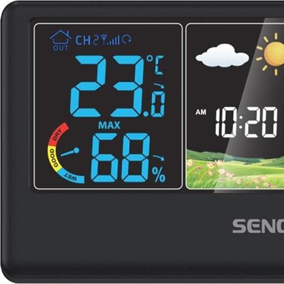 SENCOR SWS 4100 B Station météorologique avec capteur sans fil