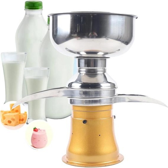 Séparateur de crème, acier inoxydable, grande capacité, jaune