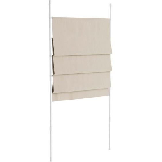 Séparateur de pièce - UMBRA - Anywhere - Coloris Lin - Réglable - Rideau 120.6 x 213 cm