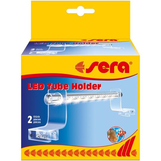 sERA LED Tube Holder Clear, 2 pièces